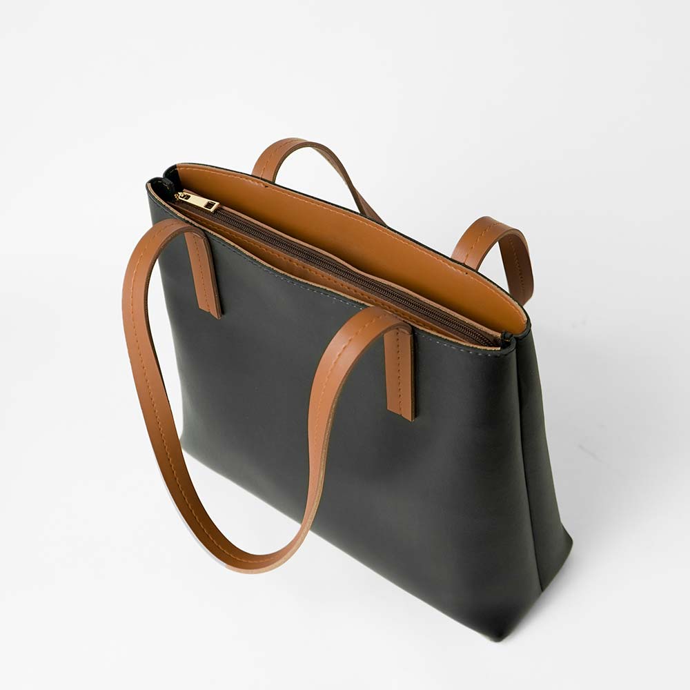 Suave Tote Bag set of 3 Black