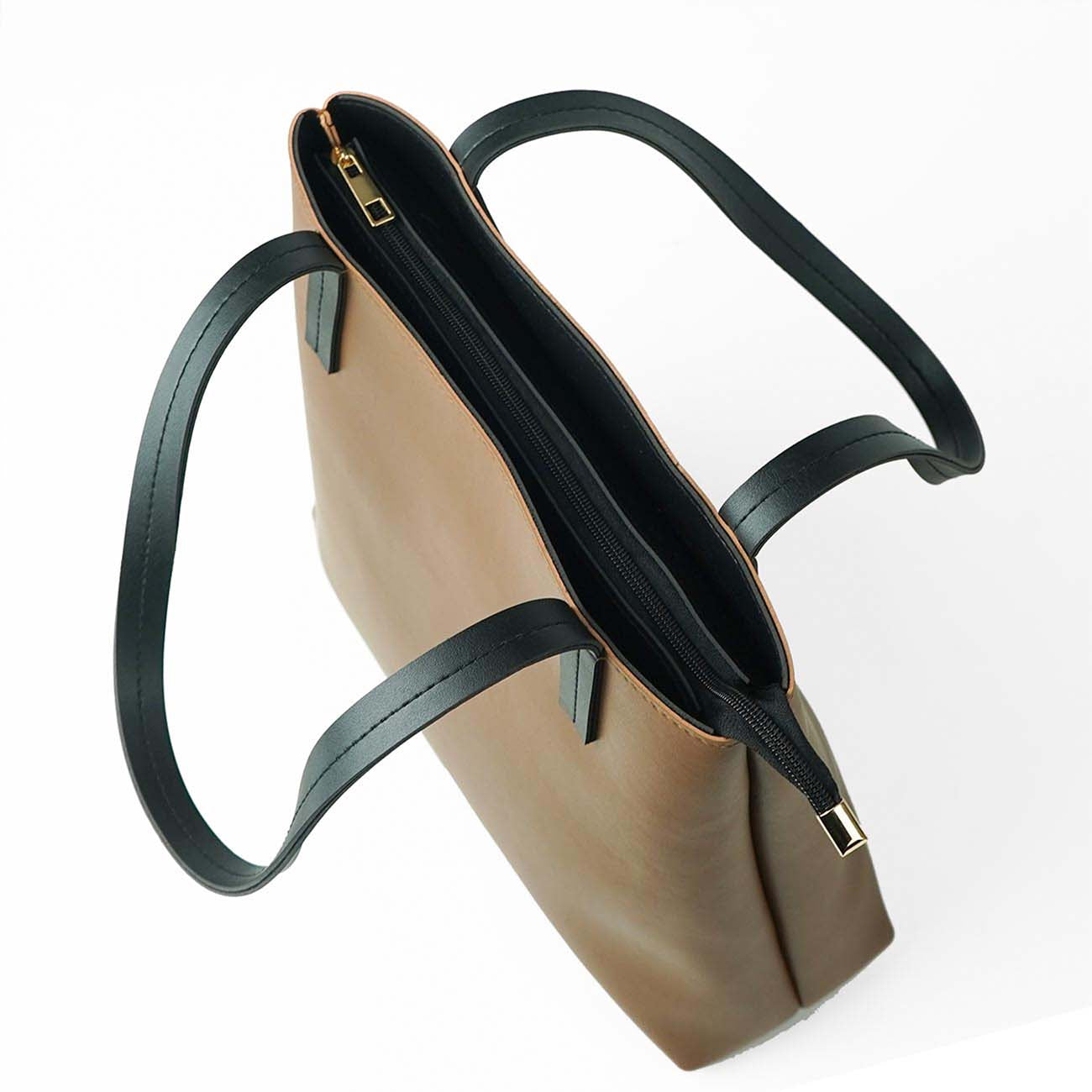 Suave Tote Bag set of 3 Brown