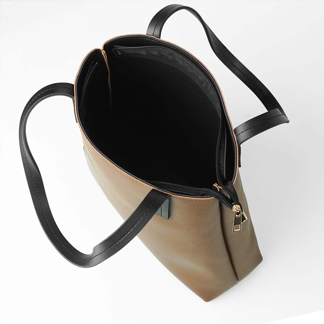 Suave Tote Bag set of 3 Brown