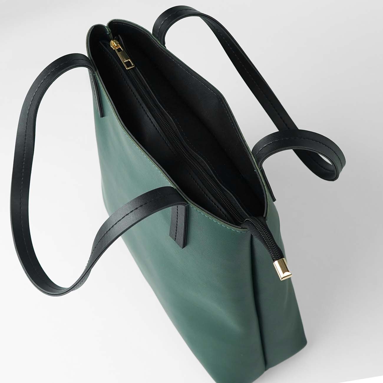 Suave Tote Bag set of 3 Green
