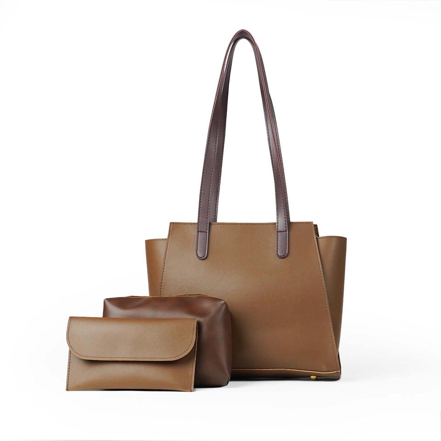 Rustin Bag Set of 3 Brown