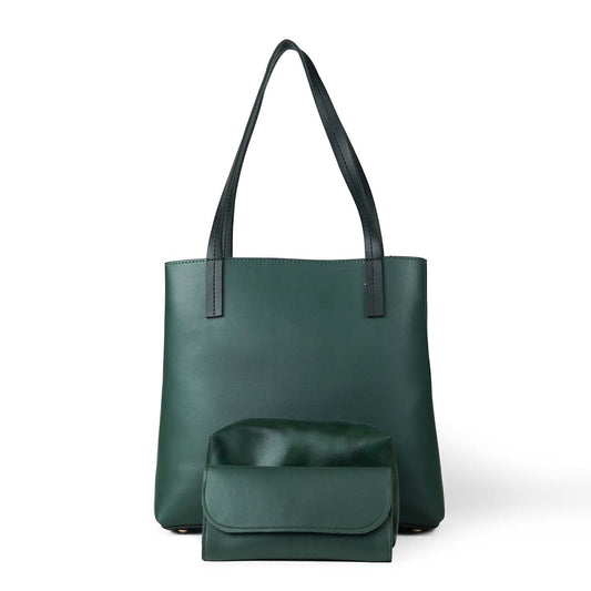 Suave Tote Bag set of 3  Green