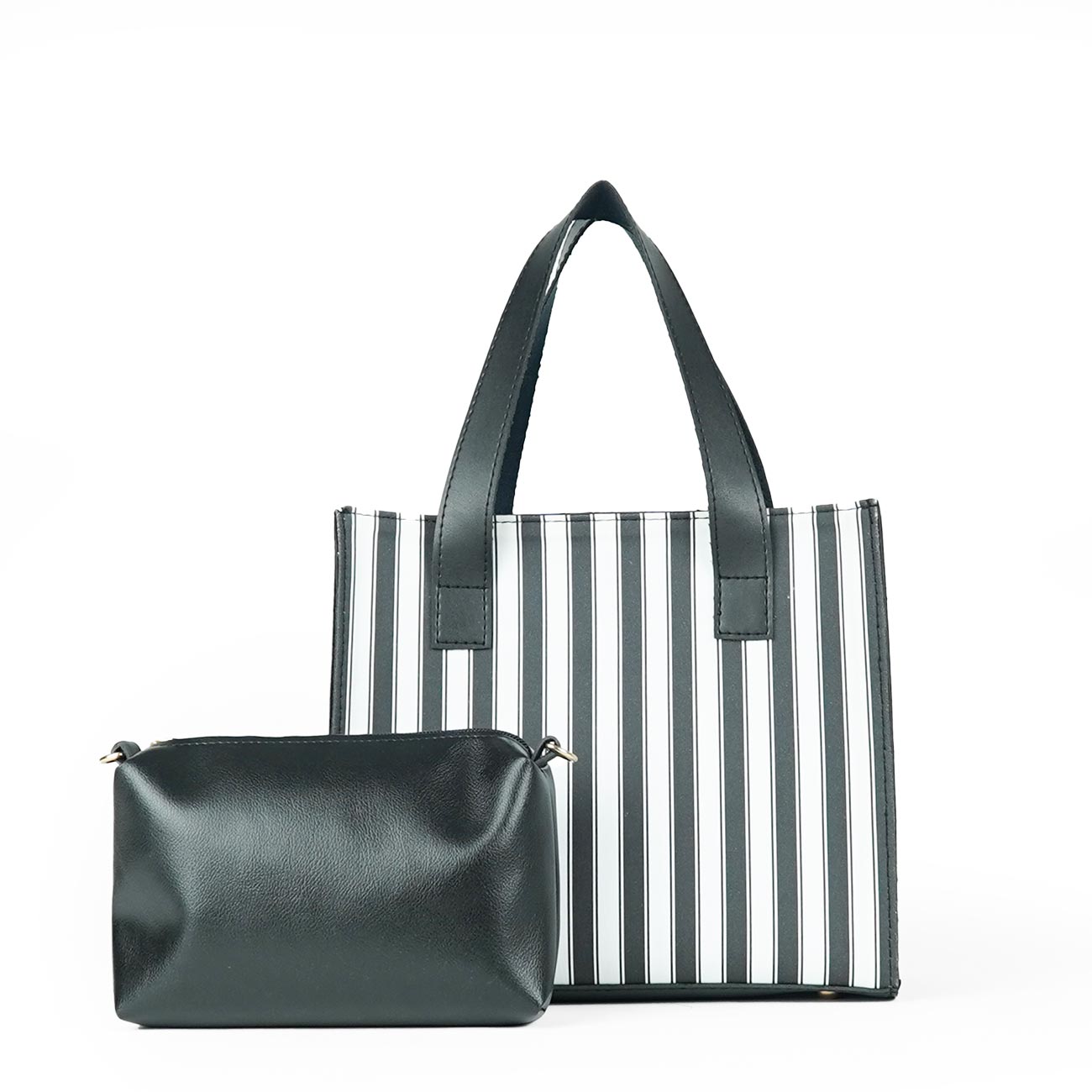 Zebra box set of 2 bag black