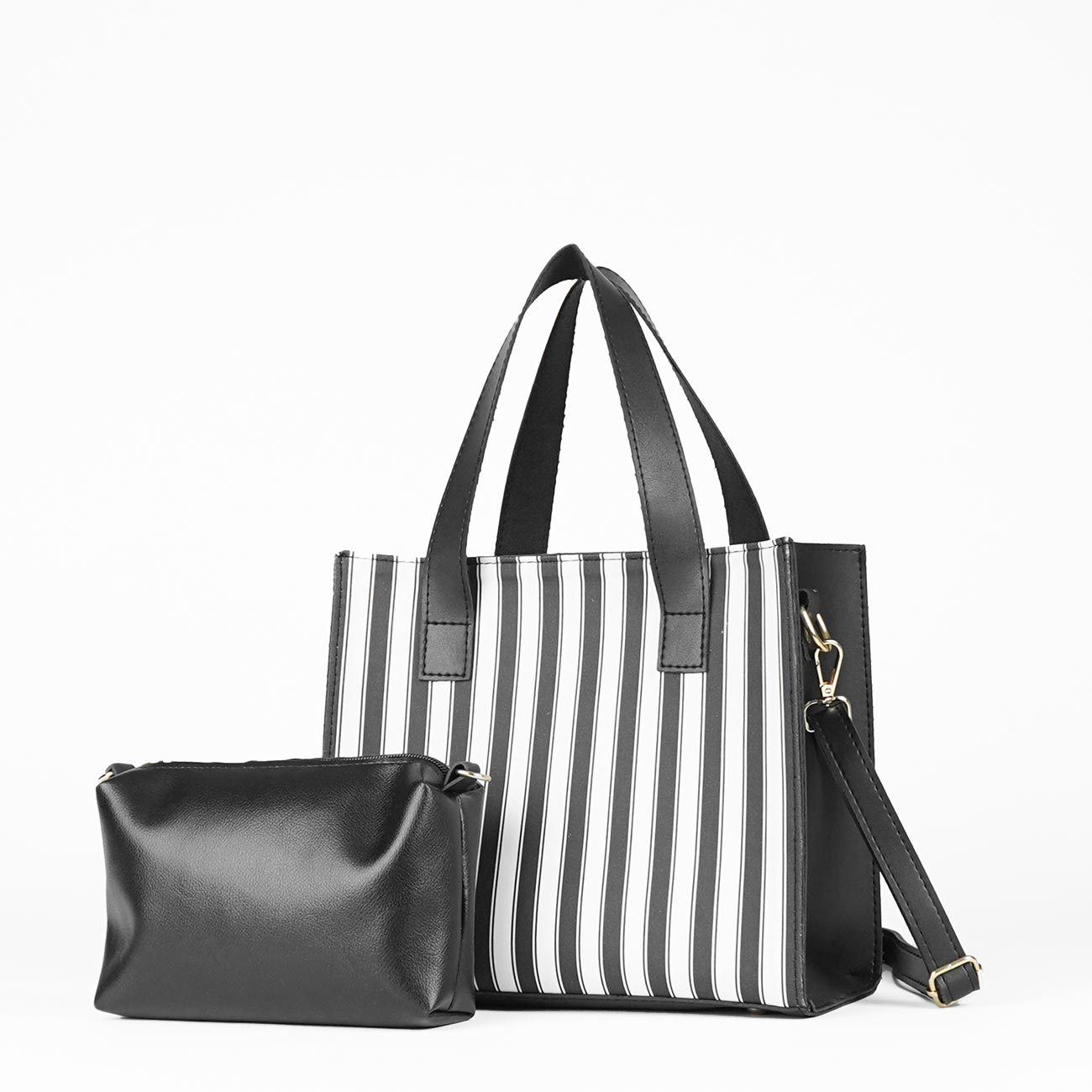 Zebra box set of 2 bag black